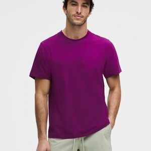 Lululemon College Purple Short Sleeve Tee for Men